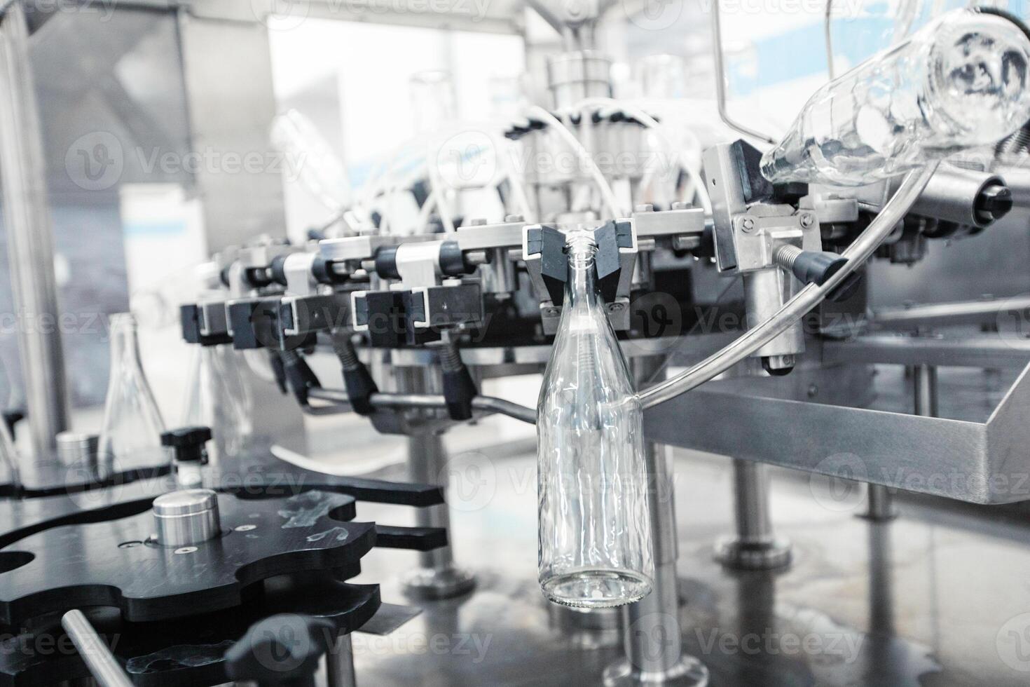 Modern beverage bottling and filling line