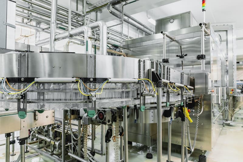 Food manufacturing plant interior